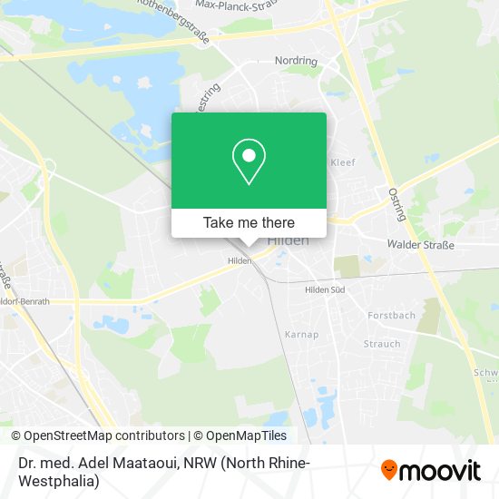 Dr. med. Adel Maataoui map