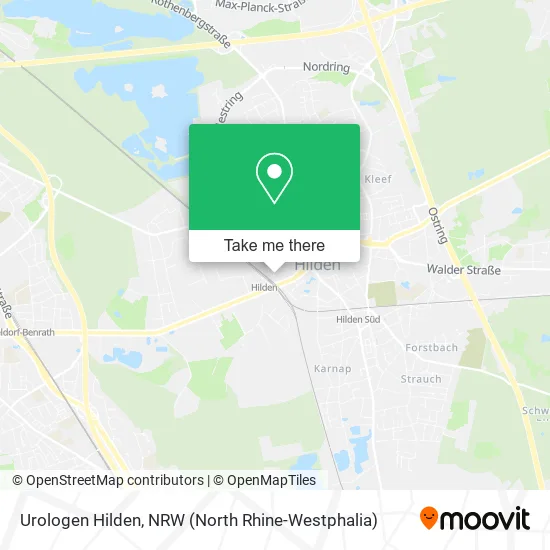 Карта Urologen Hilden