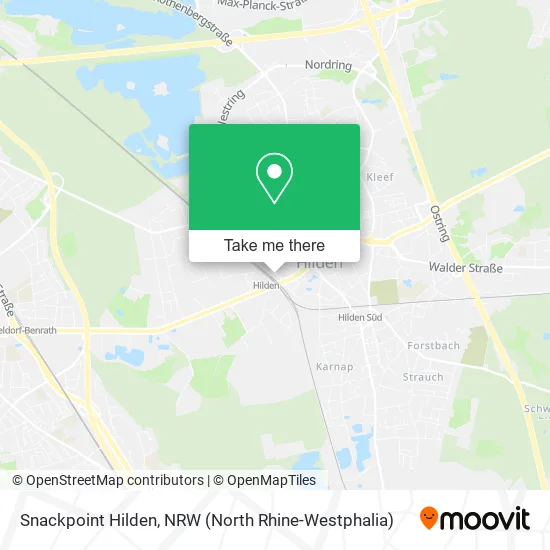 Карта Snackpoint Hilden