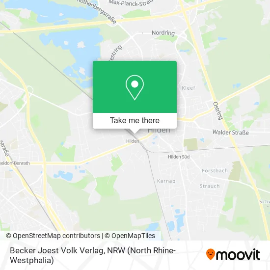 Карта Becker Joest Volk Verlag