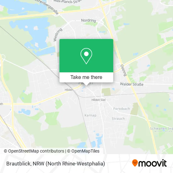 Brautblick map