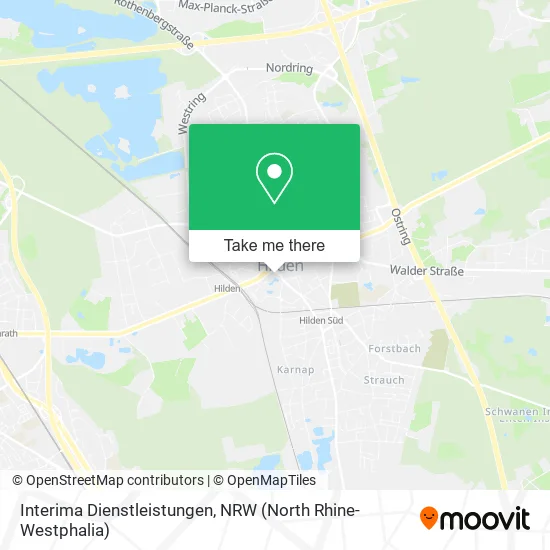 Interima Dienstleistungen map