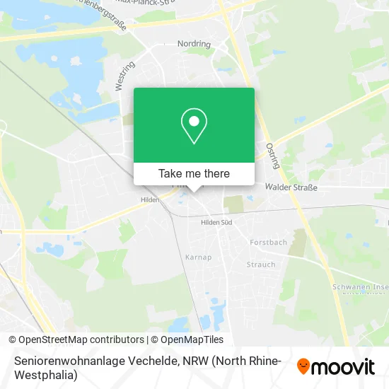 Карта Seniorenwohnanlage Vechelde