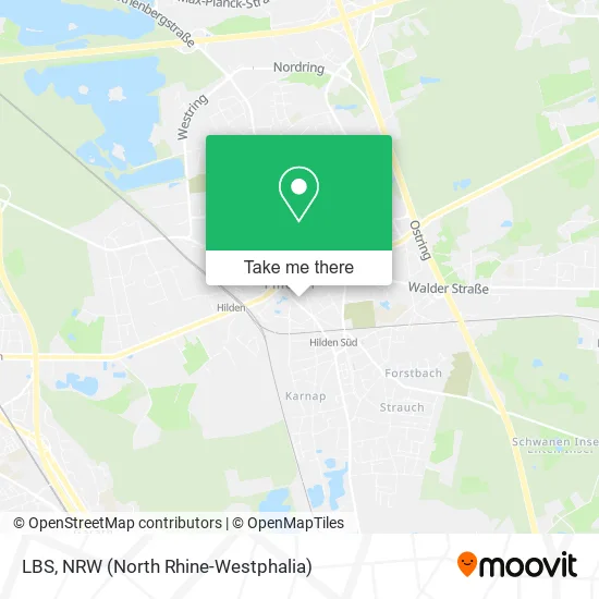 Карта LBS