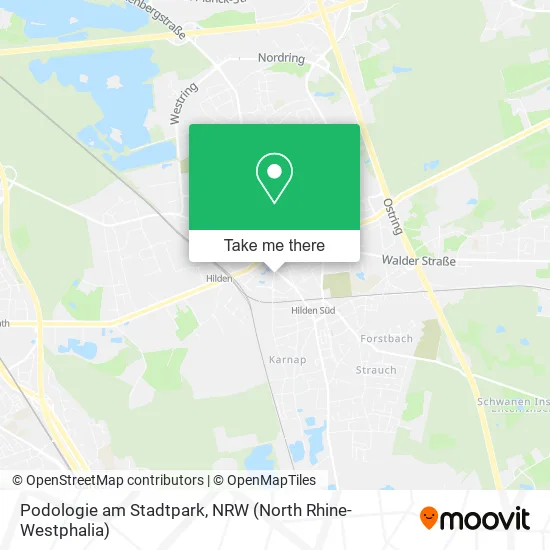 Карта Podologie am Stadtpark