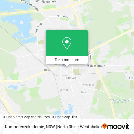 Карта Kompetenzakademie