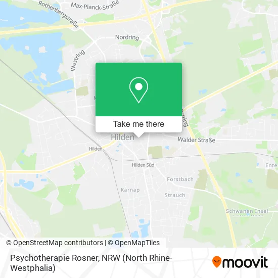 Карта Psychotherapie Rosner