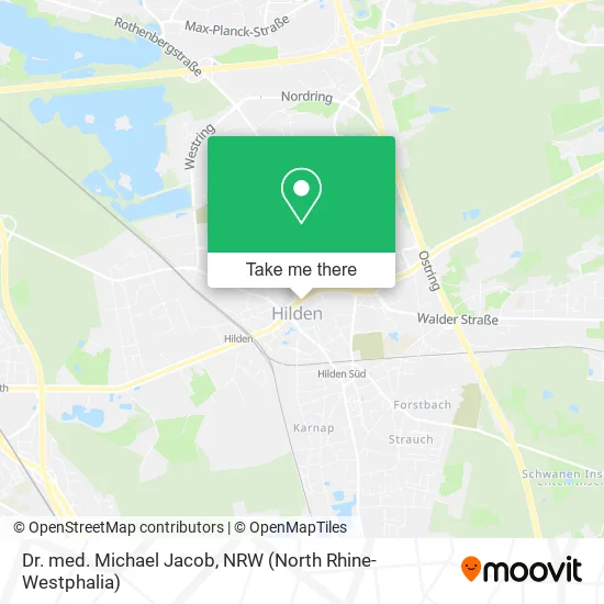 Карта Dr. med. Michael Jacob