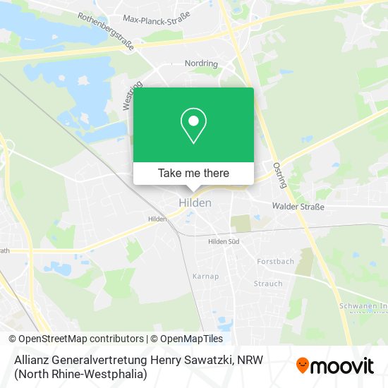 Allianz Generalvertretung Henry Sawatzki map