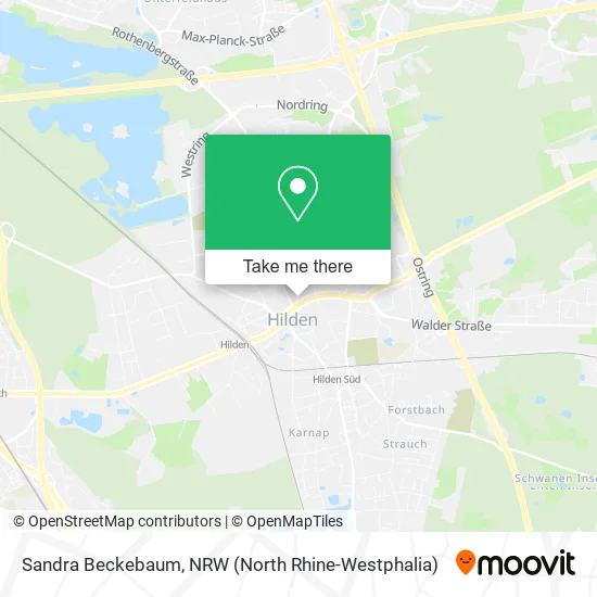 Карта Sandra Beckebaum