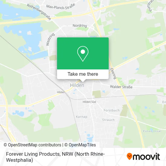 Forever Living Products map