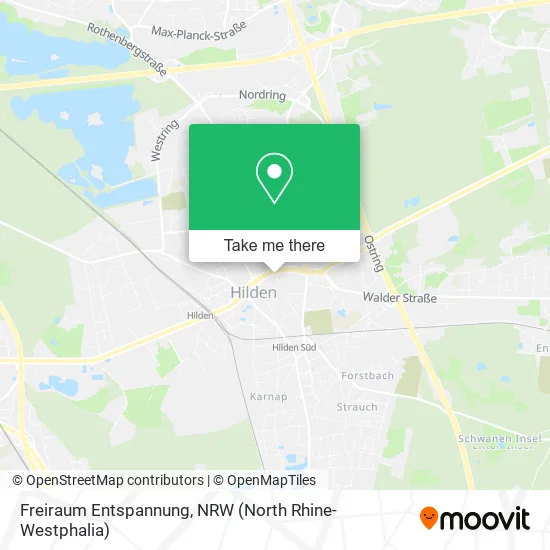 Карта Freiraum Entspannung