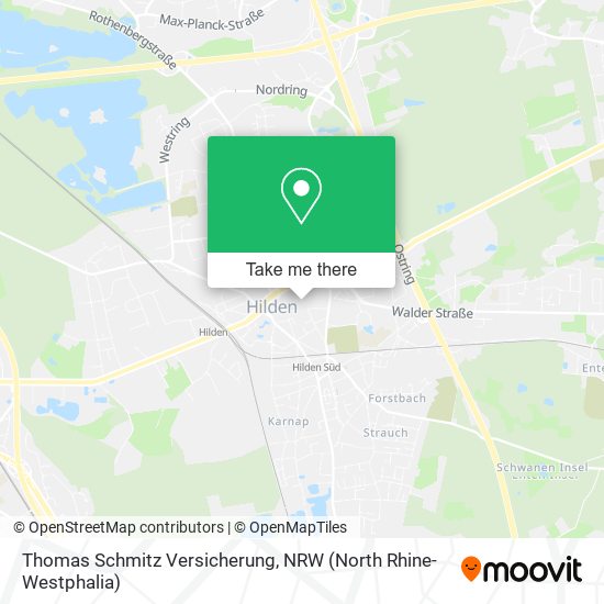 Thomas Schmitz Versicherung map