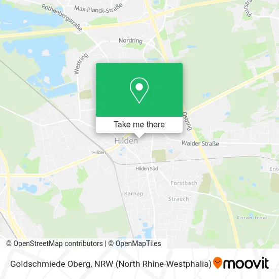 Goldschmiede Oberg map