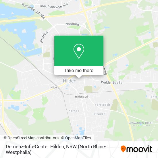 Demenz-Info-Center Hilden map