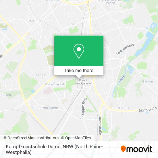 Kampfkunstschule Damo map