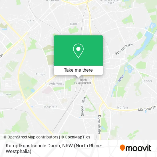 Карта Kampfkunstschule Damo