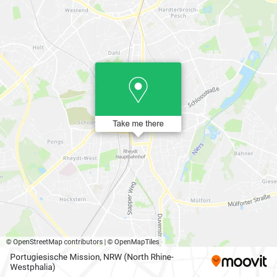 Карта Portugiesische Mission