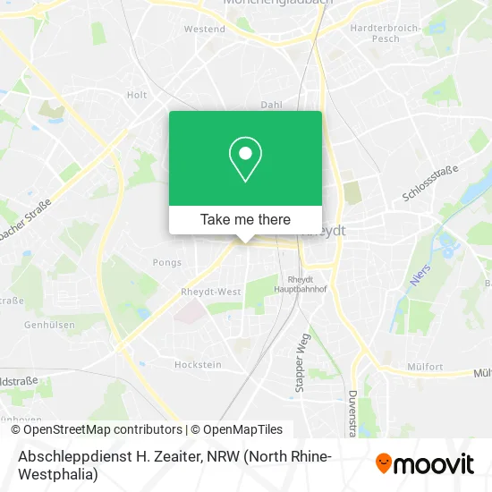 Карта Abschleppdienst H. Zeaiter