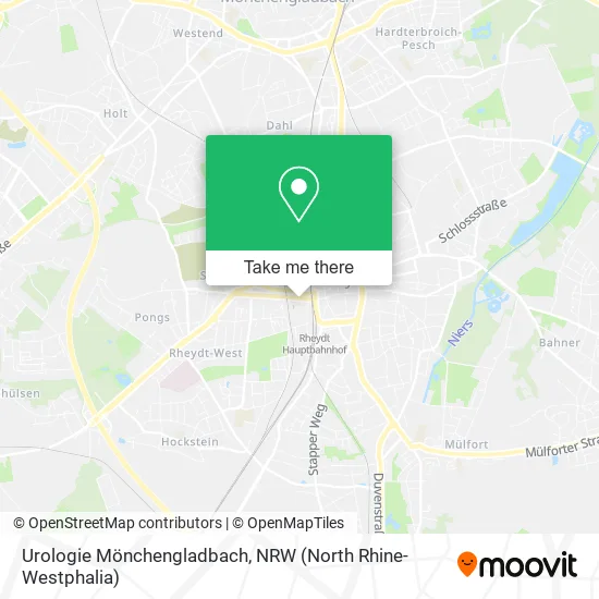 Карта Urologie Mönchengladbach