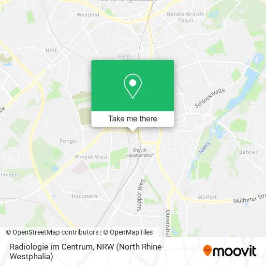 Карта Radiologie im Centrum
