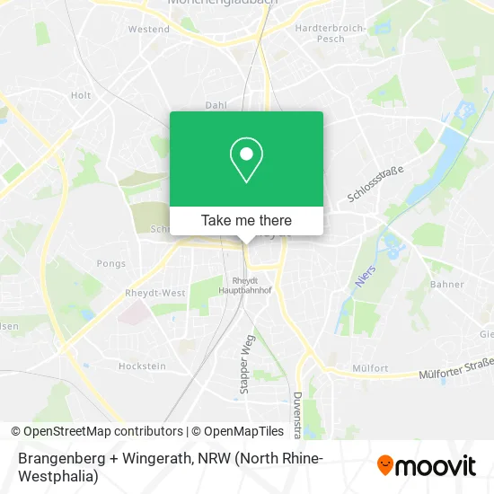 Brangenberg + Wingerath map