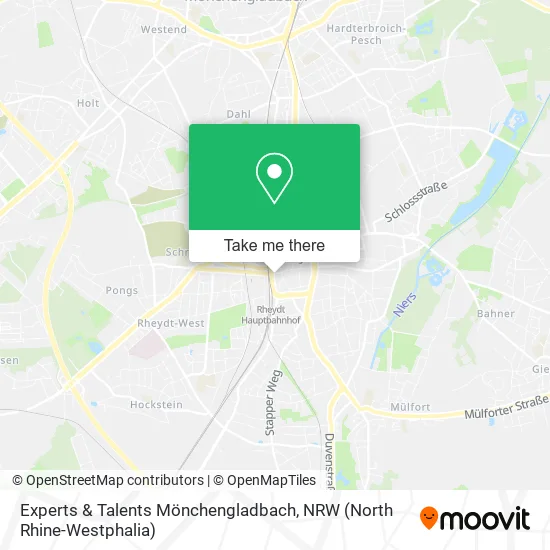 Карта Experts & Talents Mönchengladbach