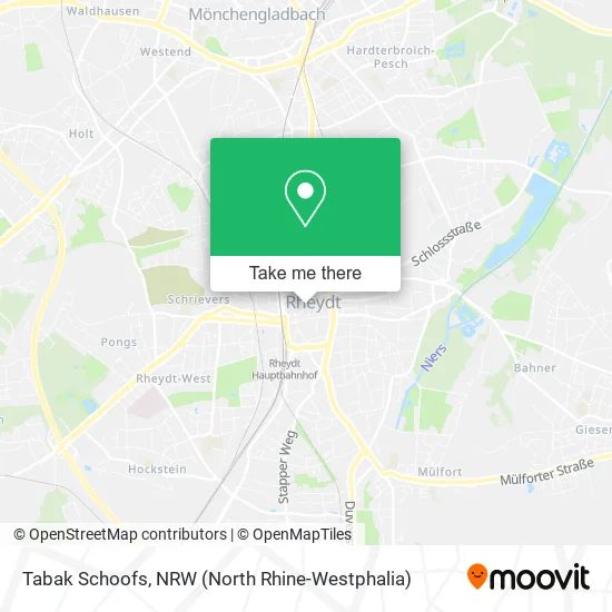 Карта Tabak Schoofs