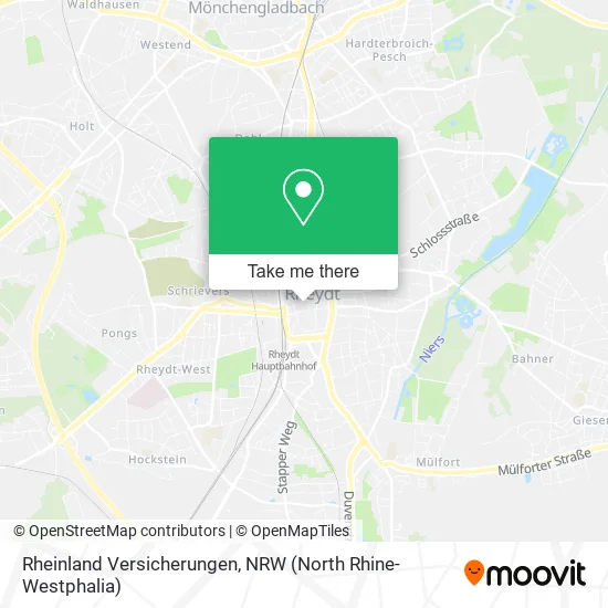Rheinland Versicherungen map
