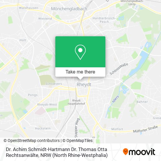 Dr. Achim Schmidt-Hartmann Dr. Thomas Otta Rechtsanwälte map