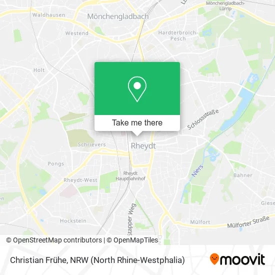 Карта Christian Frühe