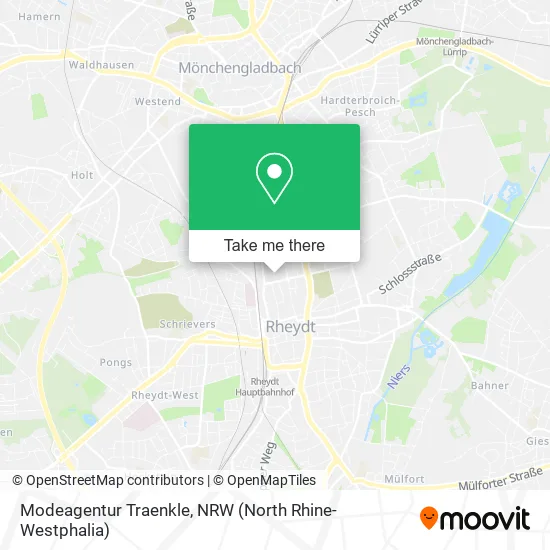 Карта Modeagentur Traenkle