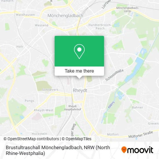 Карта Brustultraschall Mönchengladbach
