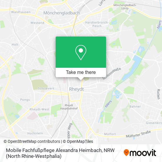 Mobile Fachfußpflege Alexandra Heimbach map