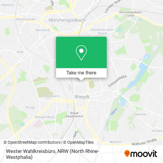 Wester Wahlkreisbüro map