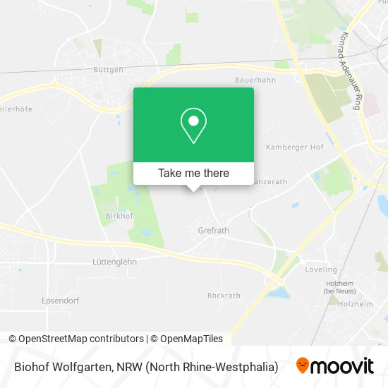Карта Biohof Wolfgarten