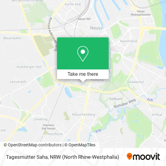 Карта Tagesmutter Saha