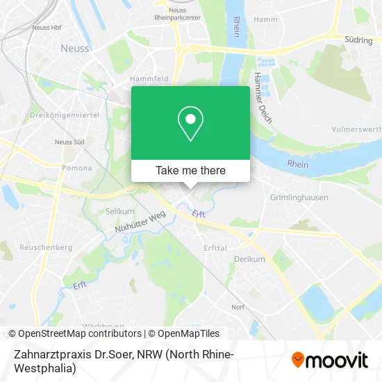 Карта Zahnarztpraxis Dr.Soer