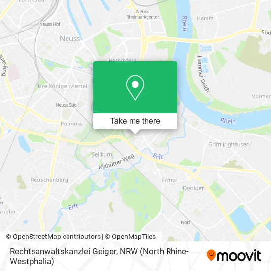 Карта Rechtsanwaltskanzlei Geiger