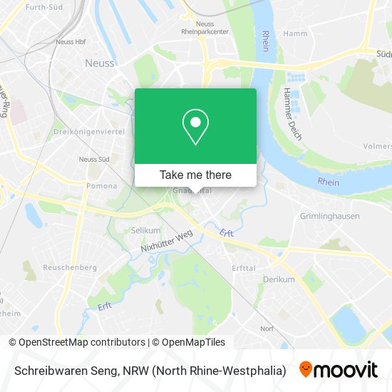 Schreibwaren Seng map