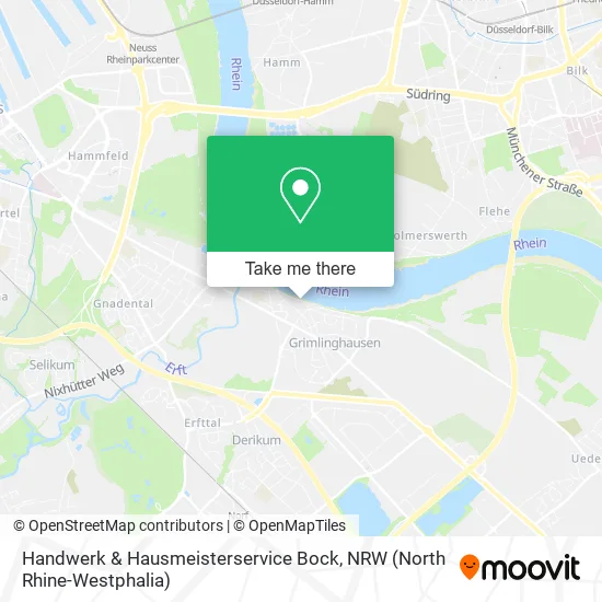 Карта Handwerk & Hausmeisterservice Bock