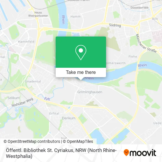 Карта Öffentl. Bibliothek St. Cyriakus