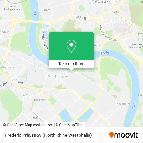 Карта Frederic Prin