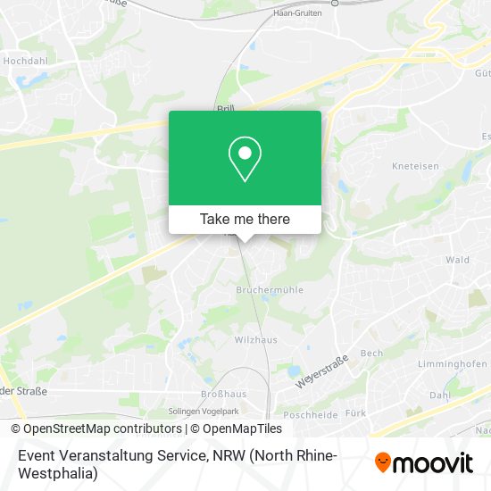 Event Veranstaltung Service map
