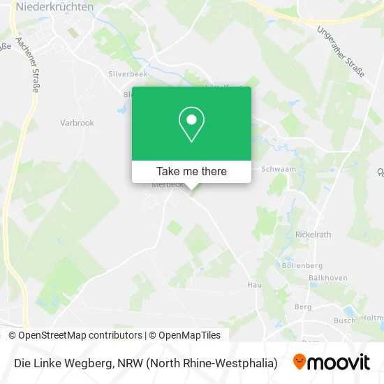 Карта Die Linke Wegberg