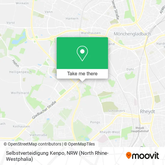 Карта Selbstverteidigung Kenpo