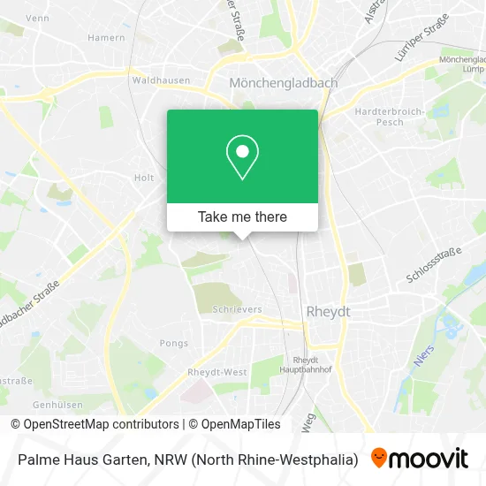 Palme Haus Garten map