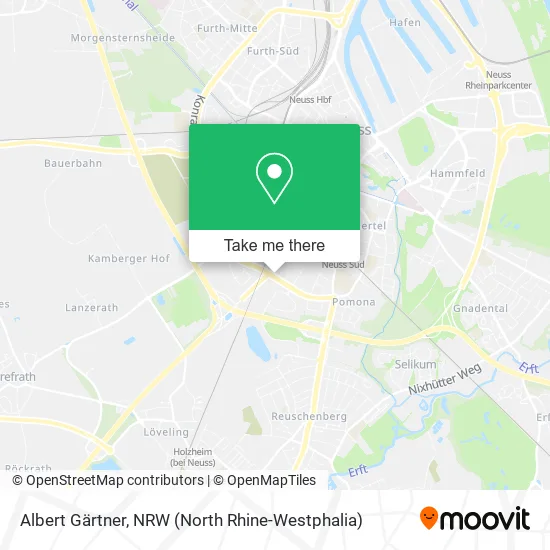 Карта Albert Gärtner