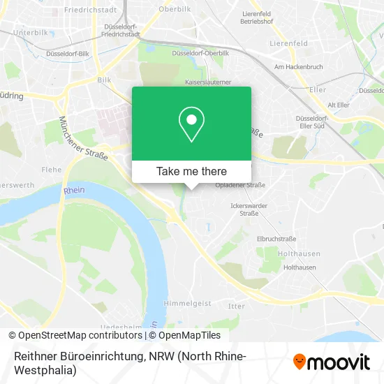 Карта Reithner Büroeinrichtung