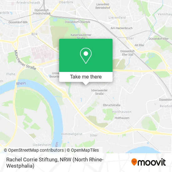 Карта Rachel Corrie Stiftung